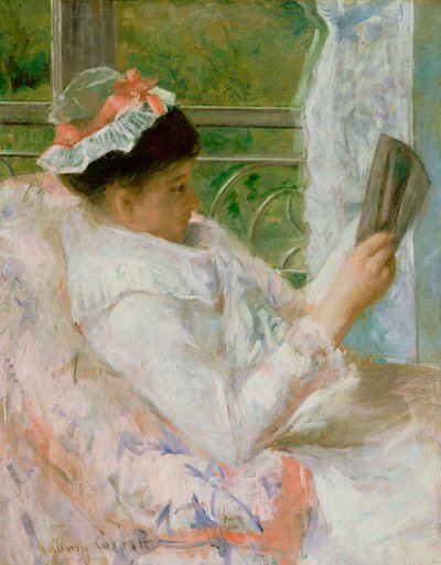 El lector (Lydia Cassatt) c.1878 de Mary Cassatt